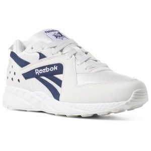 Reebok Pyro Turnschuhe Damen - Weiß/Grau/Weiß - DE 714-HBZ